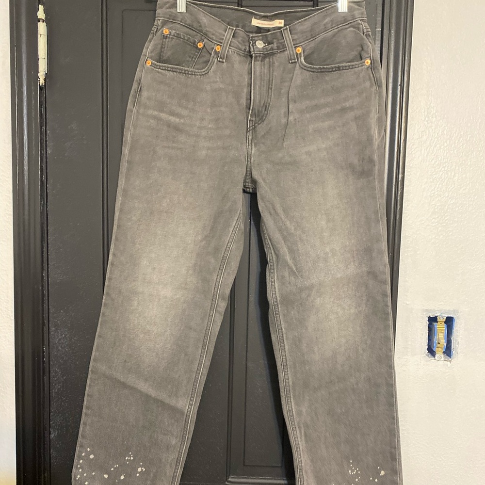 women’s levi’s low pro straight jeans